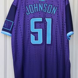 XL + 2X - DBACKS #51 RANDY JOHNSON JERSEY