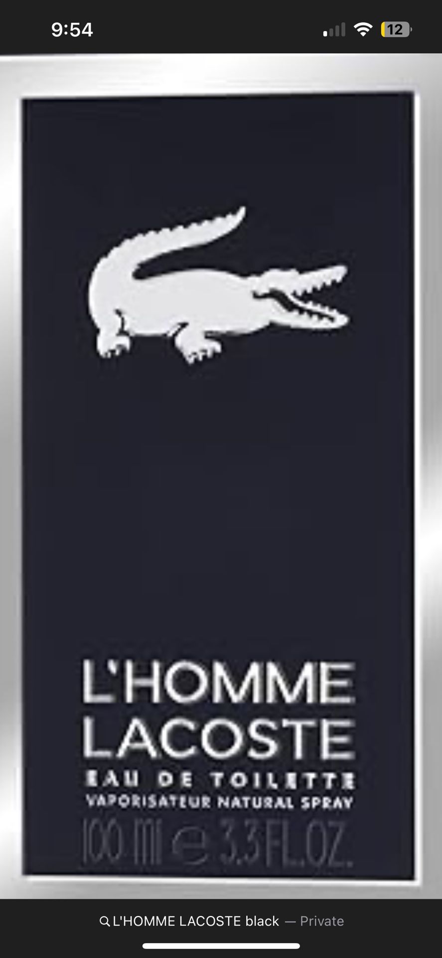 L’HOMME Lacoste