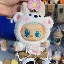 Pop Mart Labub Plush Toy Keychain
