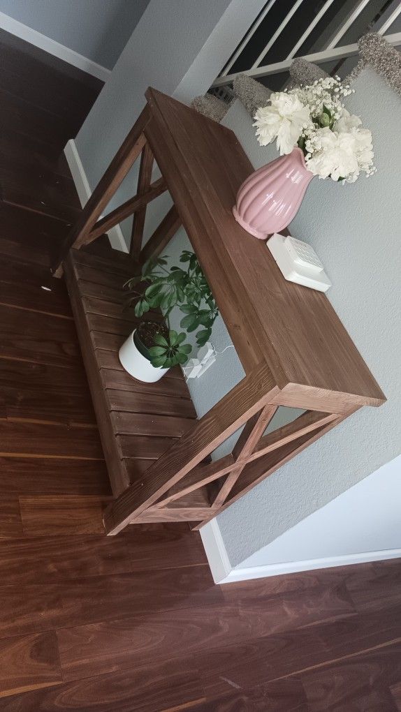 Entry Rustic Console Table