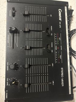 Gemini PF-470 Stereo Mixer