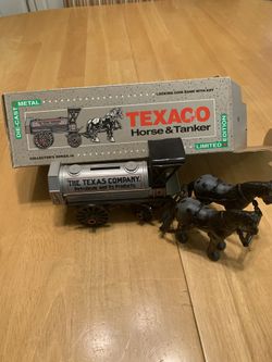 Texaco horse and tanker