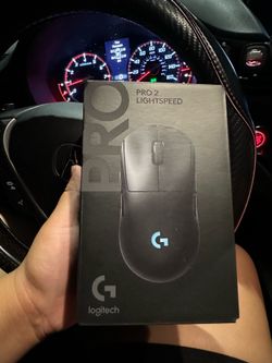 Logitech G PRO 2 Lightspeed Wireless Gaming Mouse, Right- or Left-Handed Mouse with up to 4 Customizable and Switchable Magnetic Side Buttons, Black
