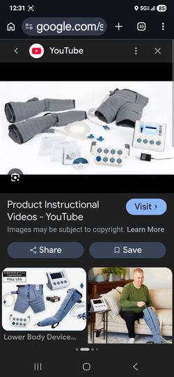 Compression device for legs