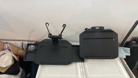 Study table from new lamp, mount to back of car seats.