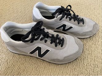 New Balance Grey Suede Mesh Sneakers Men’s Size: 7.5