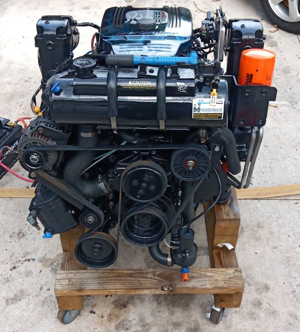 Mercruiser 6.2 383 MPI Closed Cooled Marine Engine 697 Hours Velvet