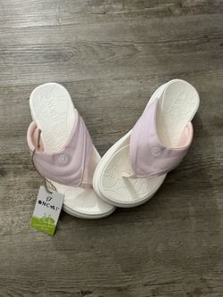 BNWT ONCAI Women's Size 9.5 Orthotic Cushion Flip Flops Walking Sandals for Women Arch Support Summer Comfortable