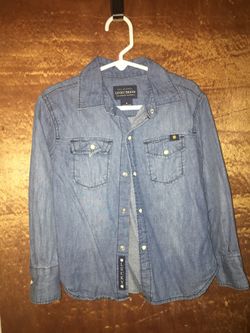 Lucky Brand boys button down shirt Size 4