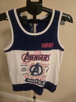 Marvel Avengers Tank Top. M. N. Jones And Horse