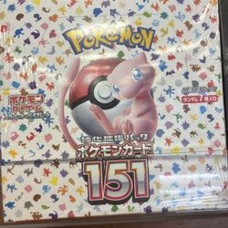 Japanese 151 Scarlet and Violet Booster Box