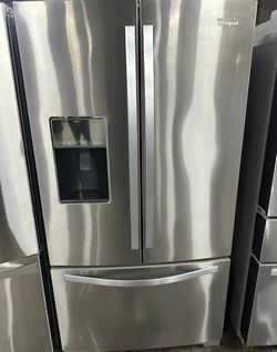 Whirlpool 3-Door Refrigerator Stainless FrenchDoor
