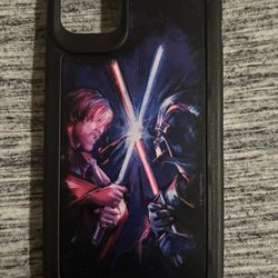 Star Wars Obi-Wan Kenobi vs Darth Vader D-Tech iPhone 14 Plus Case