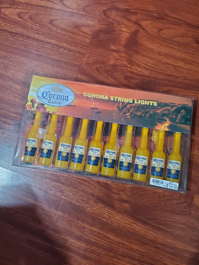 Corona Extra String Lights, Hanging Lights, Corona Extra, Man Cave, Game Room, Lights, Vintage Lights
