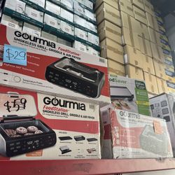 GOURMIA Smokeless Grill, Griddle & Air Fryer