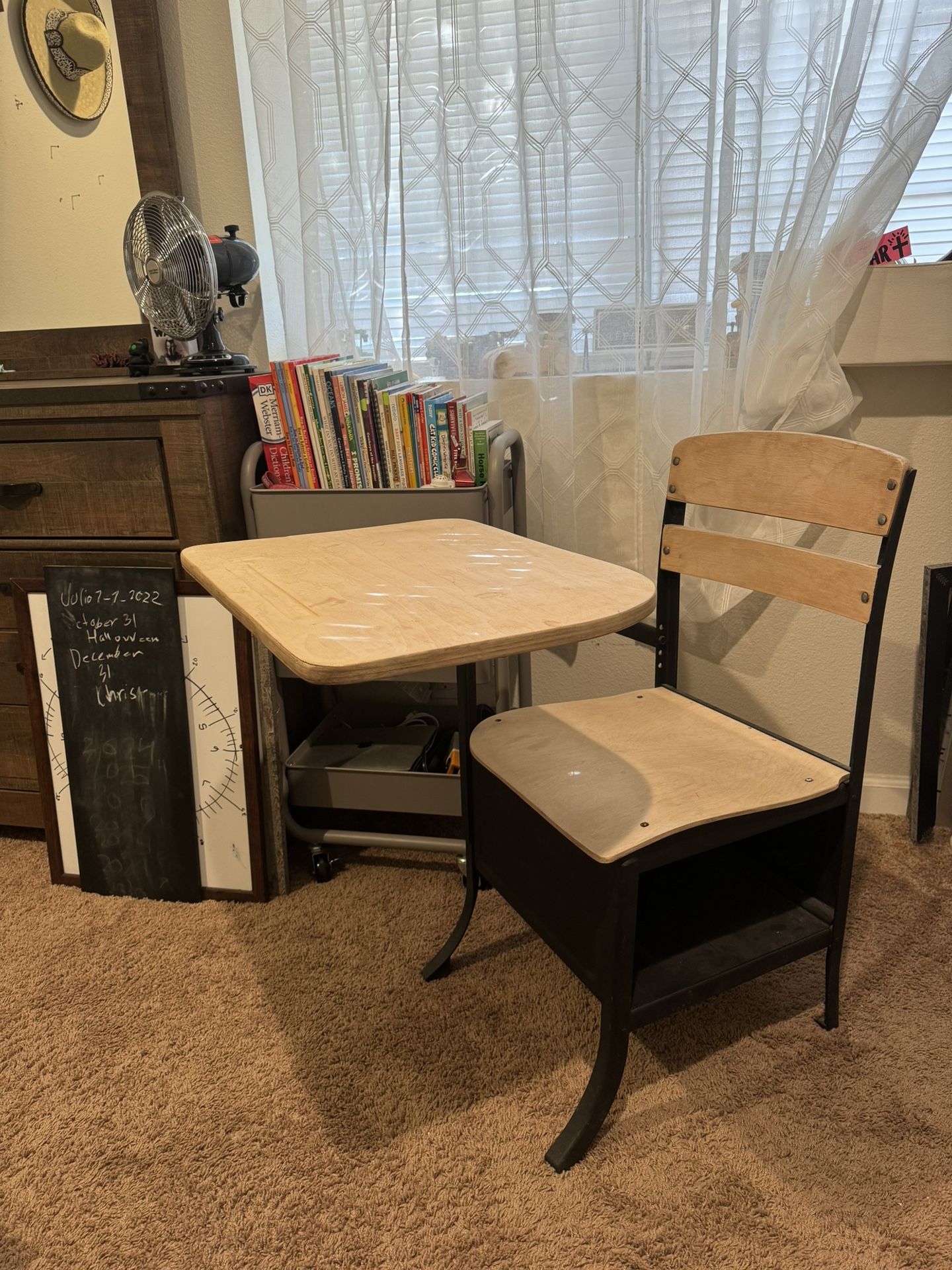 Vintage Home School Desk 