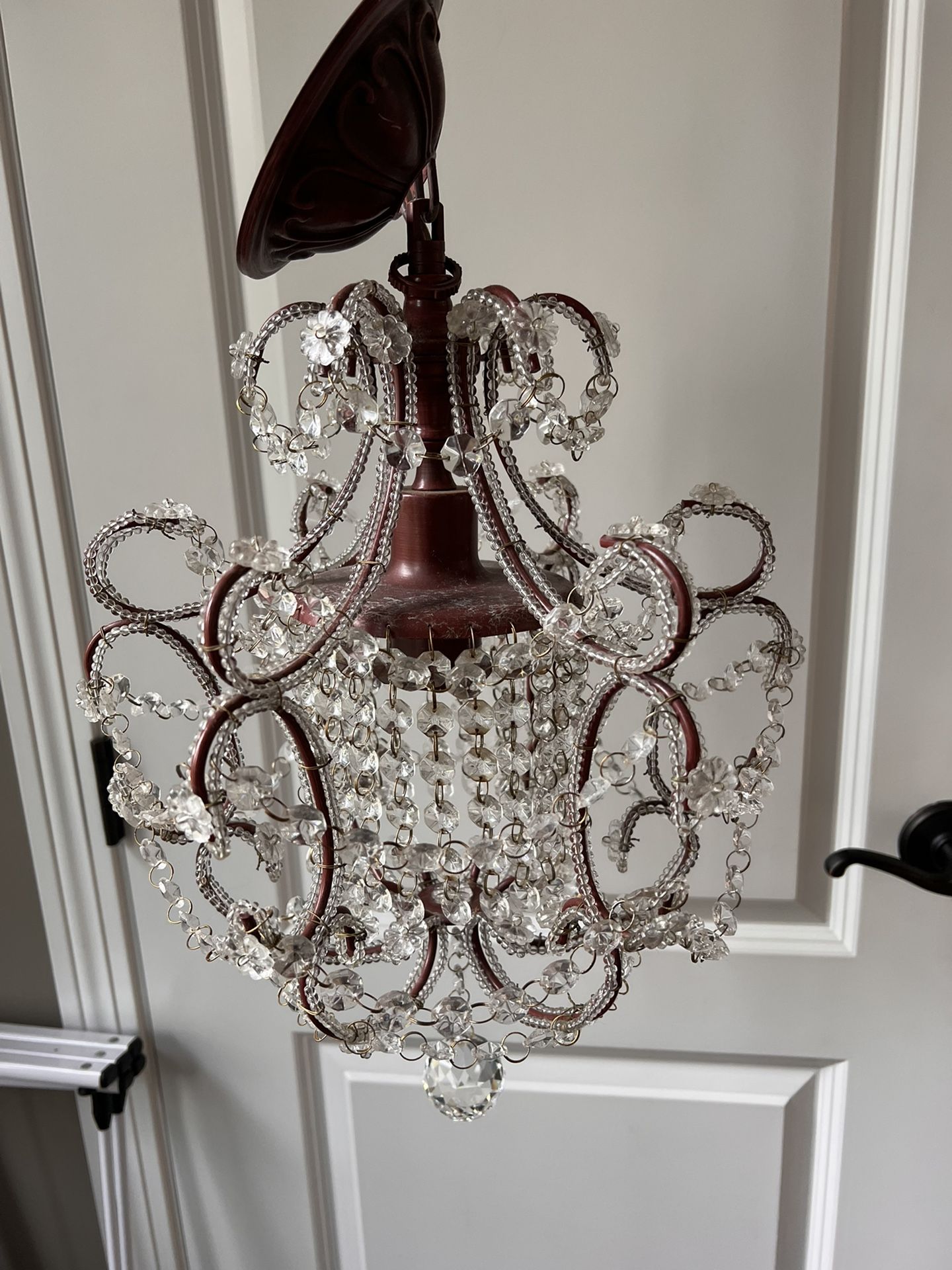 Crystal Chandelier (2 Available)