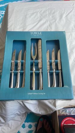 Towle Suffolk 8 Piece Carving Set~New In Box