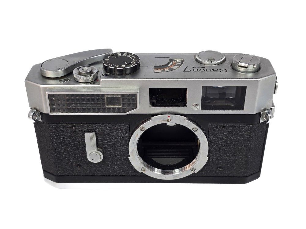 Canon Model 7 35mm Rangefinder Film Camera Body - Tested & Working - Meter WORKS