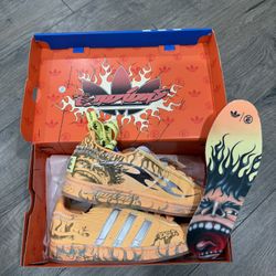 Adidas Hellstar Superstar Hazy Orange Size 6.5M & 7.5M