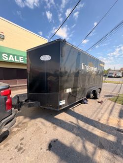7x16 enclosed Trailor