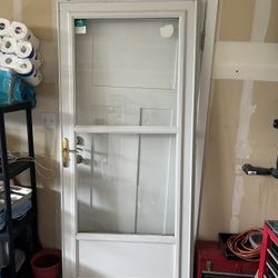 Free Come Pick It Up, Glass Screen Door 