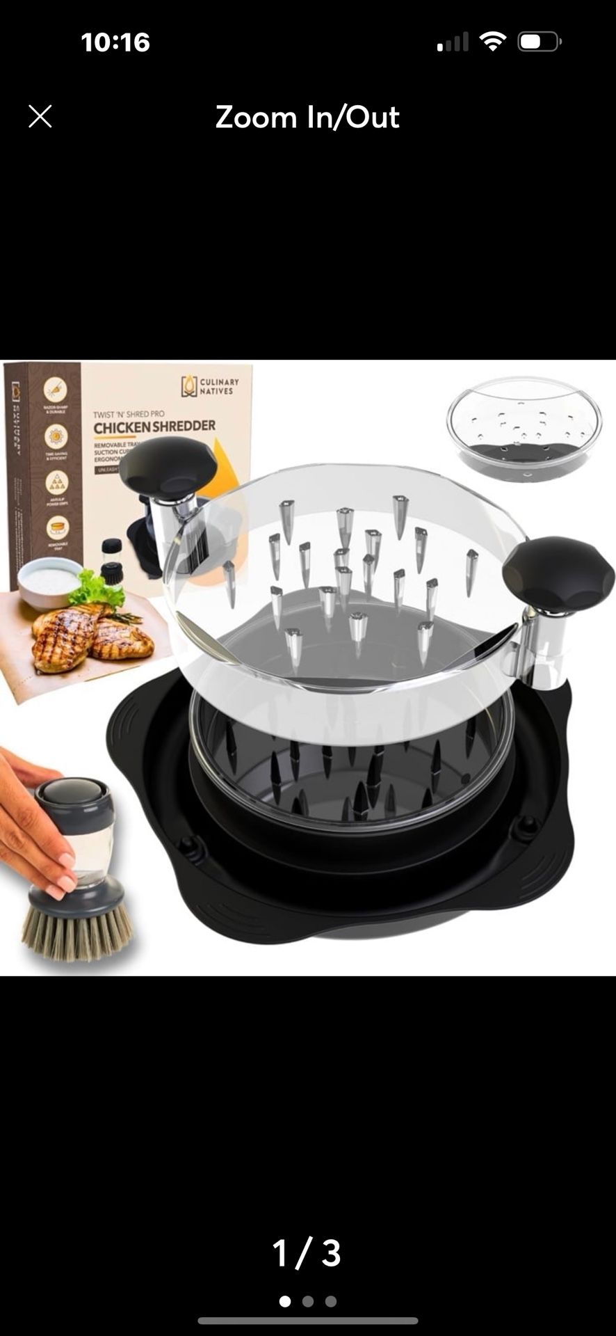 Large Chicken Shredder Tool Twist