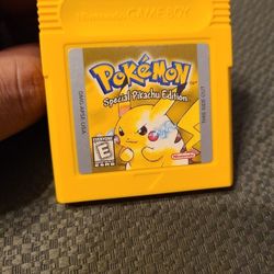 Pokemon Yellow Version for sale