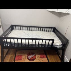 Twin Bed With Mattress 