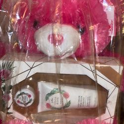 Pink Bear Gift Set 
