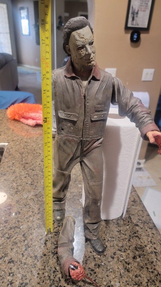 NECA Michael Myers 18 inch Rob Zombie's Halloween figure 2007 