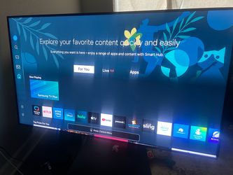 Samsung Smart TV with Smart Hub