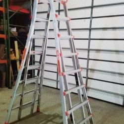New Little giant model 10110 it's a 17' skyscraper step ladder