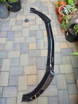 2014 to 2021 W205 C300 Front Lip Carbon Look