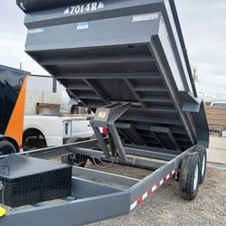 2025 7 X 14 Dump Trailer 