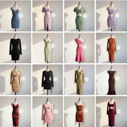 gorgeous dresses size & price on pictures