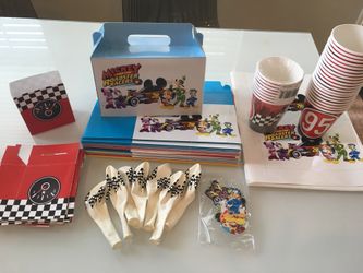 Roadster racers mickey party supplies