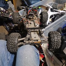 Rc Roller Brushless motor and Esc.