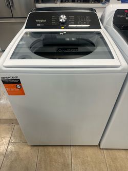Whirlpool 4.8 CU Top Load Washer with 2-in-1 Removable Agitator