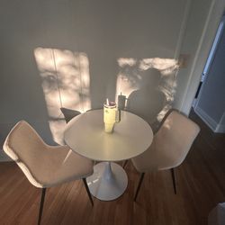 Table And Two Chairs 