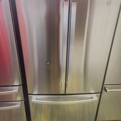 Ge 36 Inch French Door Refrigerator 27 Cu Ft Stainless Steel