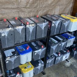 Car batteries