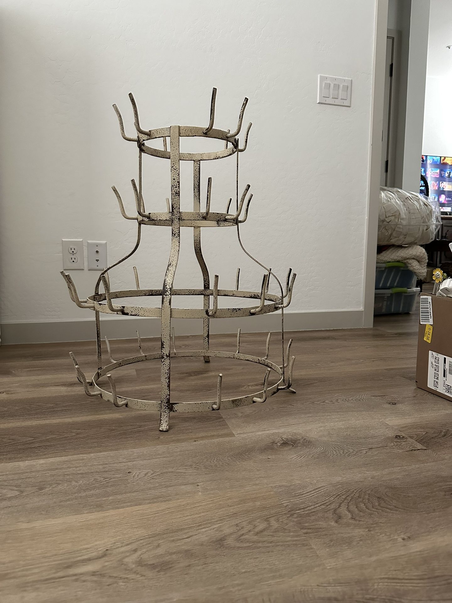 Vintage Style Bottle Rack