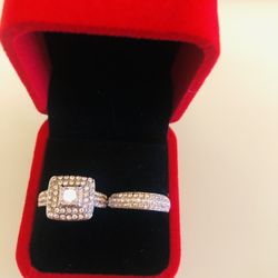 Wedding Ring Set Size 6