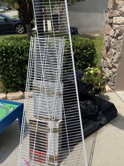 Variety Side of Wire Shelves 