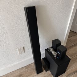 Samsung  B series Soundbar & Rear Speakers , Subwoofer, Bluetooth W/ Remote 