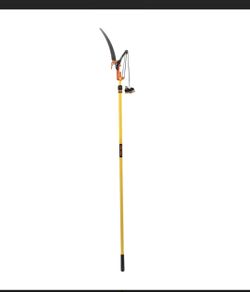 Tree Pruner, Compound Action Lopper, 14" Saw Blade, 6' To 12' Extension Handle