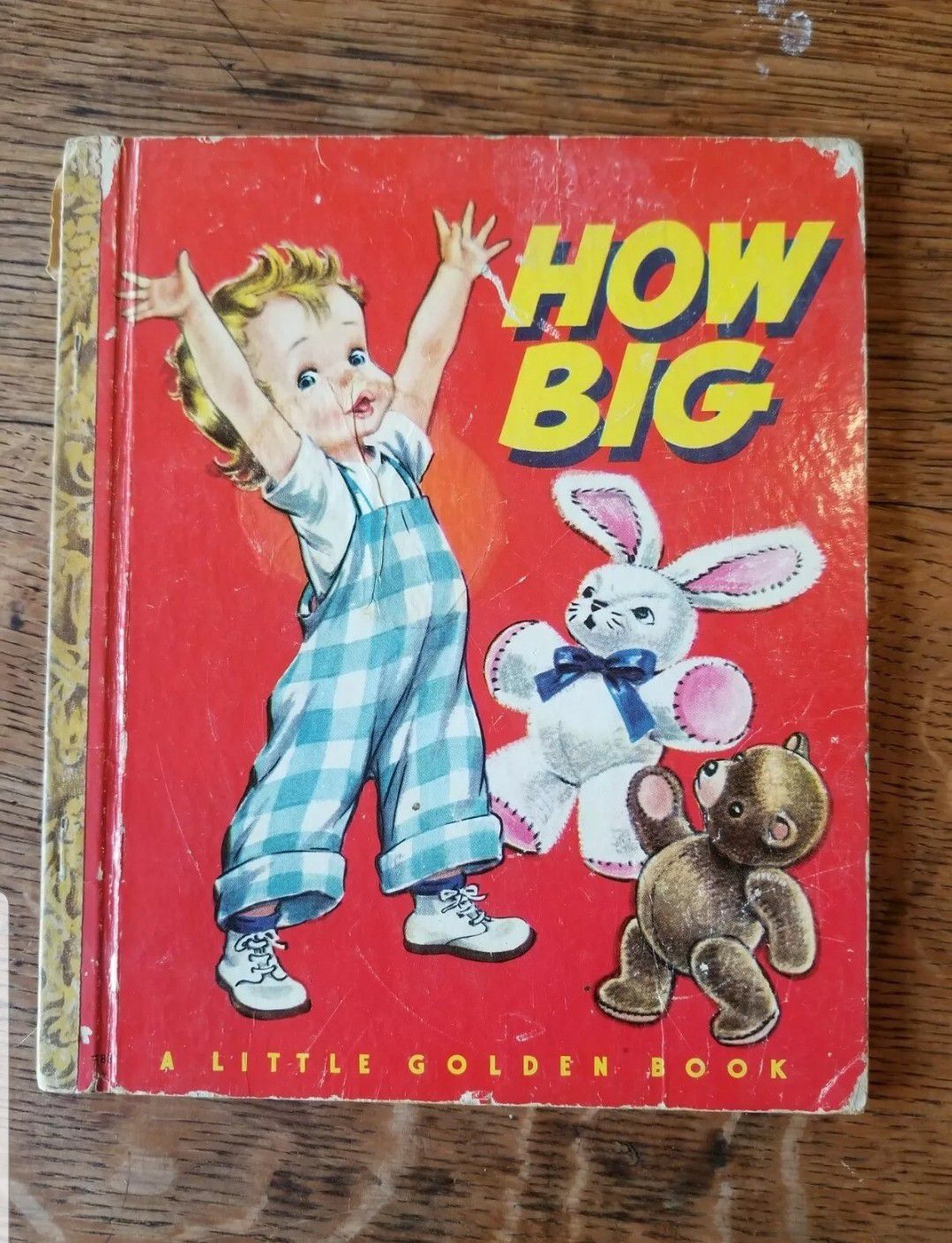 Little Golden Book #83 "How Big" 1949