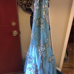 Tiffany Evening Gown Perfect For Mardi Gra Ball
