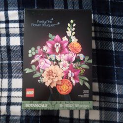 Pretty Pink Flower Bouquet Lego